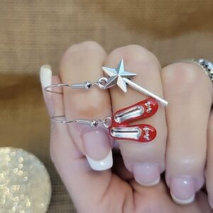 WIZARD OF OZ DOROTHY EARRINGS